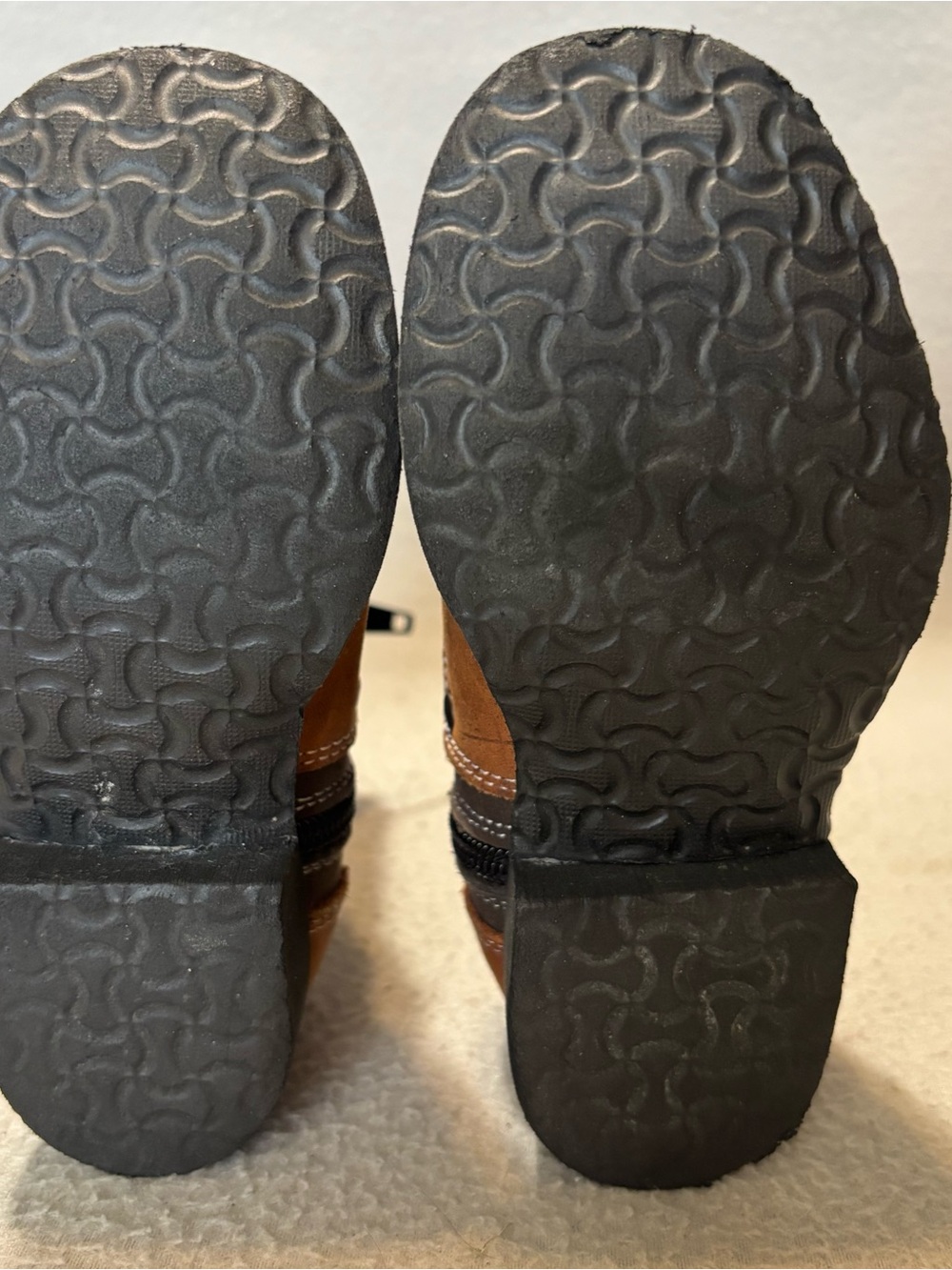 Dalton western leather cowboy boots made in MX side zipper toddler USA 6 - MX 13 - Picture 8 of 10
